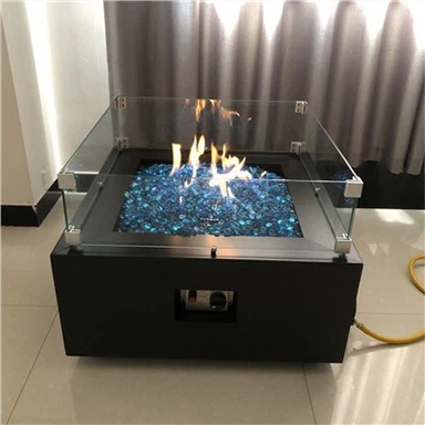 Udendørs gårdhave Gas Fire Pit Bord Firepit