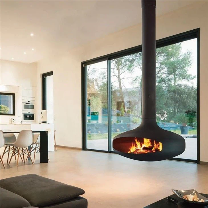 Sphere Oval Fireplace Real Fireplace