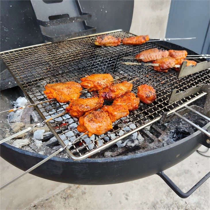 Sort foldegrill