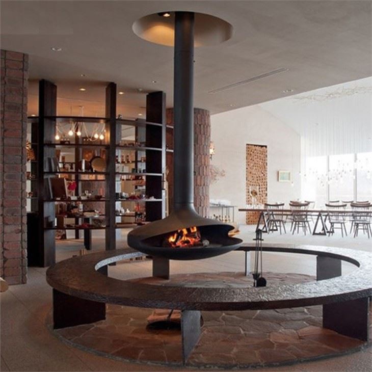 Carbon Steel Fireplace