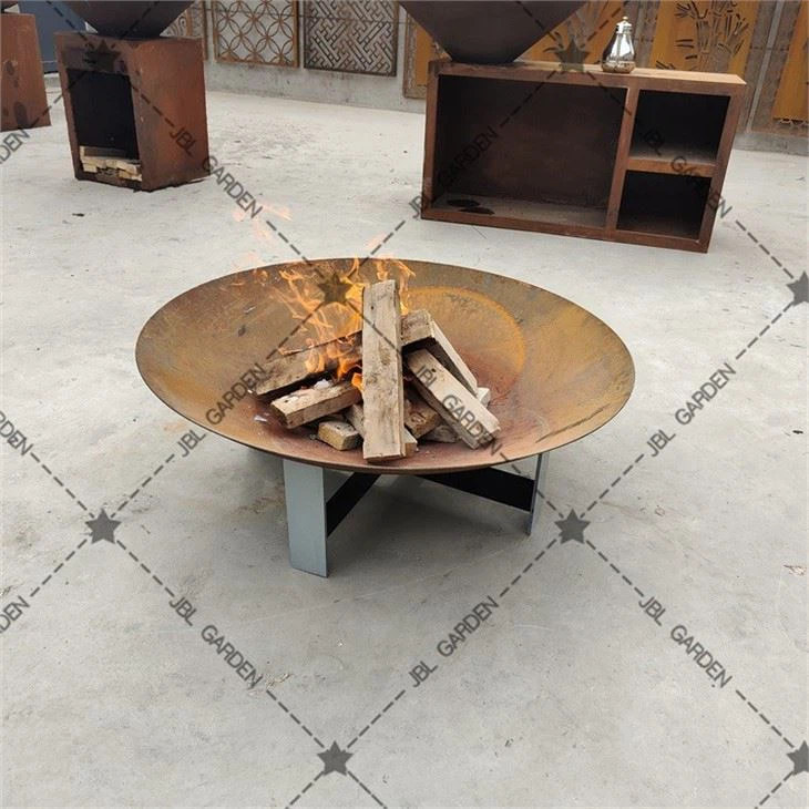 Corten Ildskål dekorativ