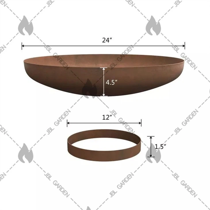 Corten Firepits