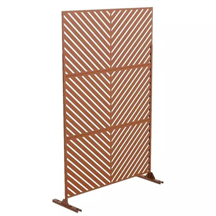 Corten stål dekorative skærme