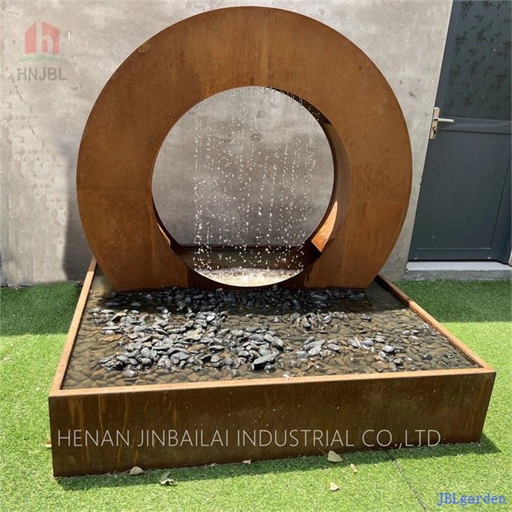Corten stål vandfunktion
