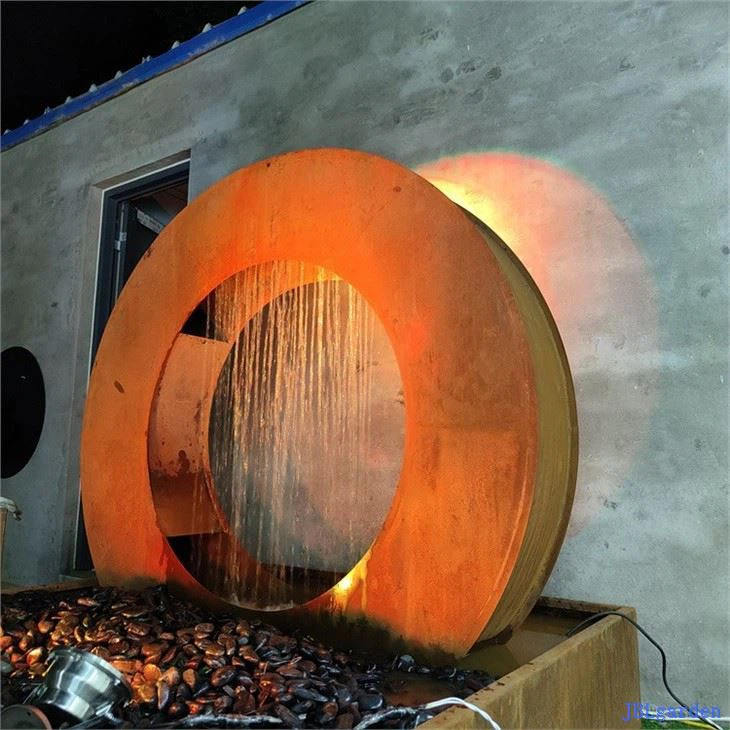 Corten Steel Water Feature