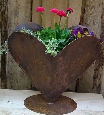 Courtyard Corten Rusty Planter