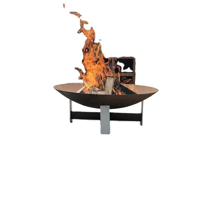 Fire Pit Corten Stål Brandskål
