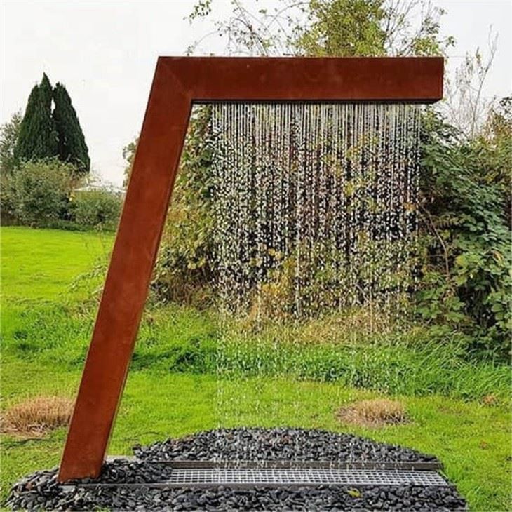 Garden Decoration Bamboo Pattern Fountain