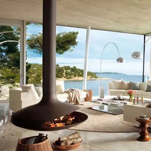 Outdoor Fireplace Fire