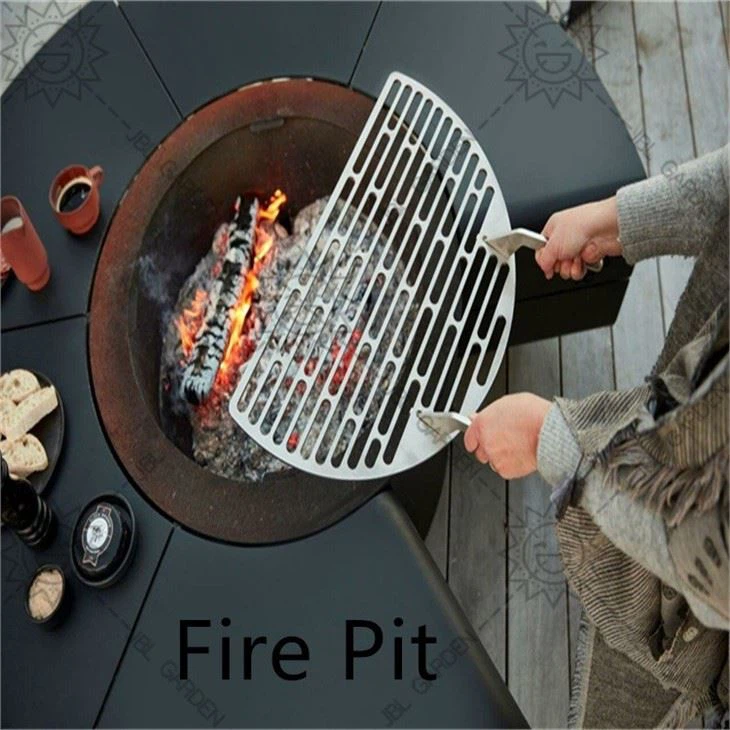 Small Patio Fireplace