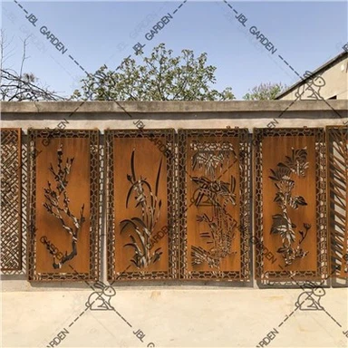 Nice Corten Privacy Screens