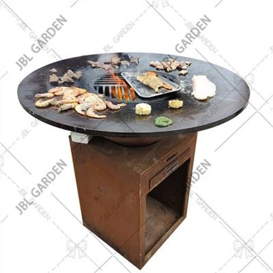 Corten Steel Barbeque Grill