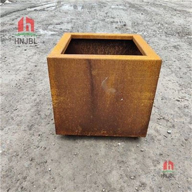 Plantekasser i Corten stål