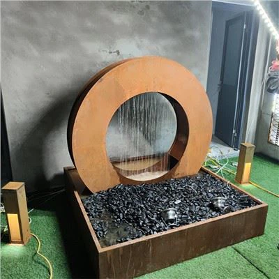 Corten Steel Water Features