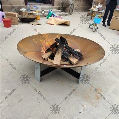 Corten Metal Fire Pit