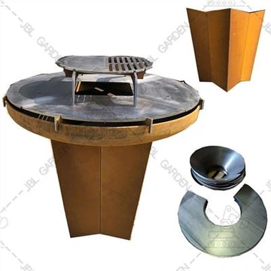 Metal Fire Pit Grill