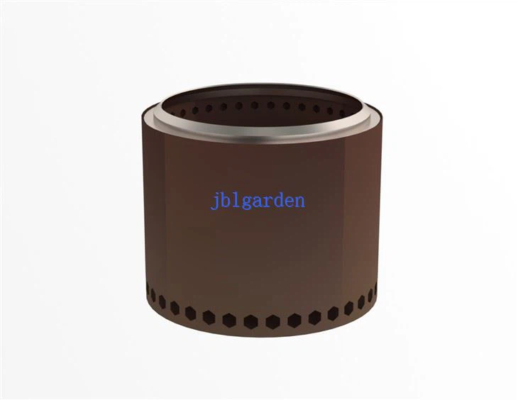Smokeless Camping Warming Stove With Grill