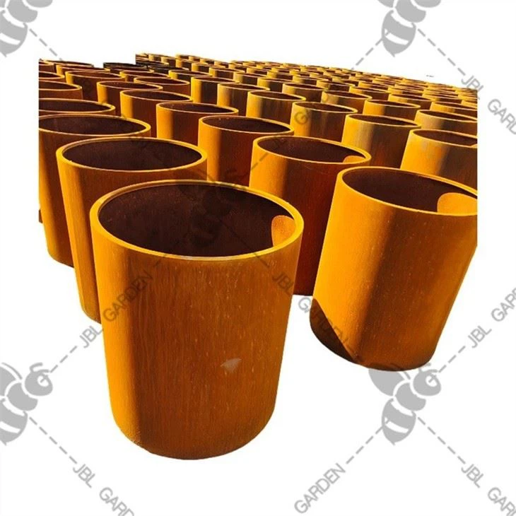 Steel Flower Boxes
