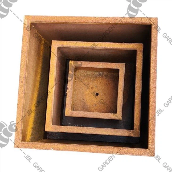 Steel Flower Boxes