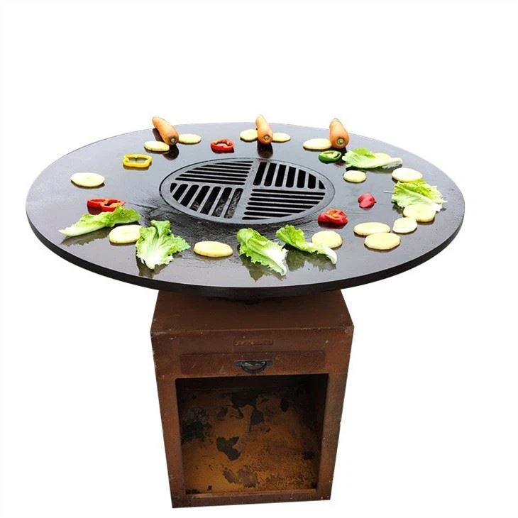 Trækulsfyret grill