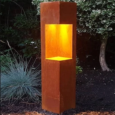 Hot-dip Galvanised Steel Bollard Light