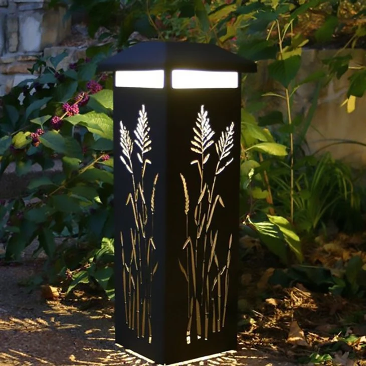 Corten Lamp Post Corten Lamp Post