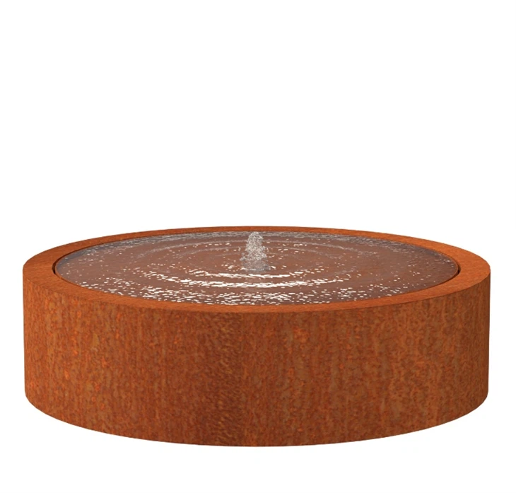 Corten Pond Fountains