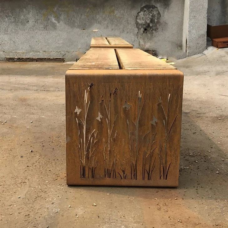Garden Metal Bench