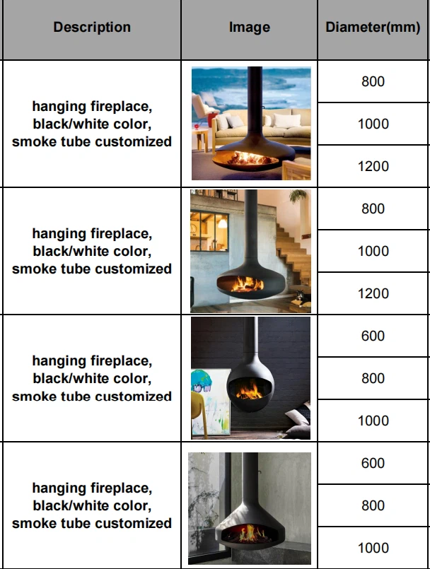 Peg-top Heating Fireplace