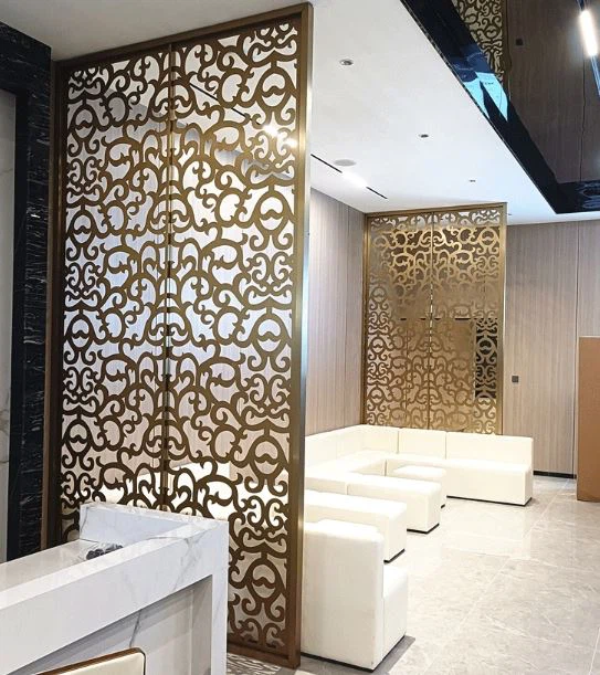 Luxury Style Hollow Living Room Partition