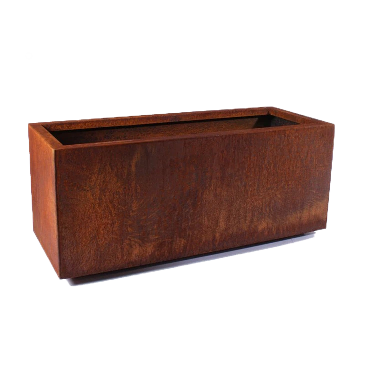 Metal Cube Planter