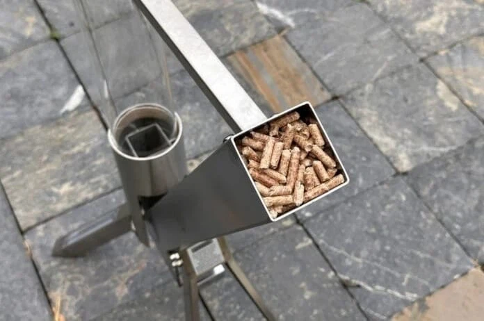 Outdoor Pellet Fireplace
