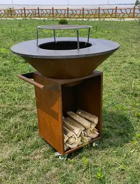 BBQ Fire Pit Grill Komfur