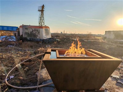 JBL Gasvarmer Fire Pit Vandskål funktioner