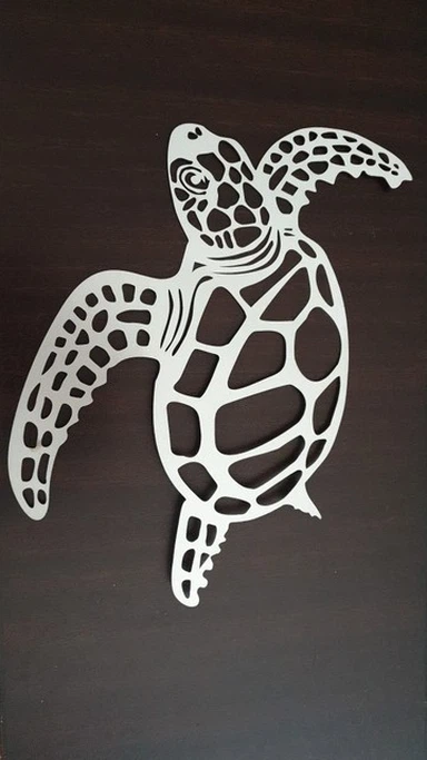 Metal Turtle Wall Art