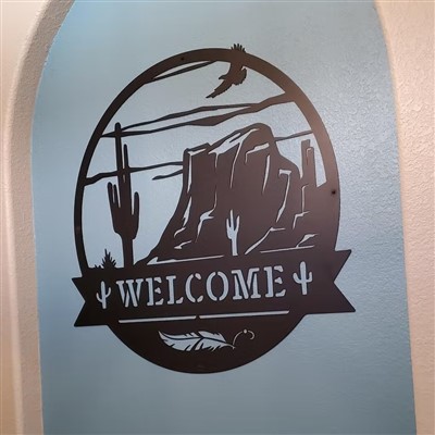 Personligt navneskilt i metal