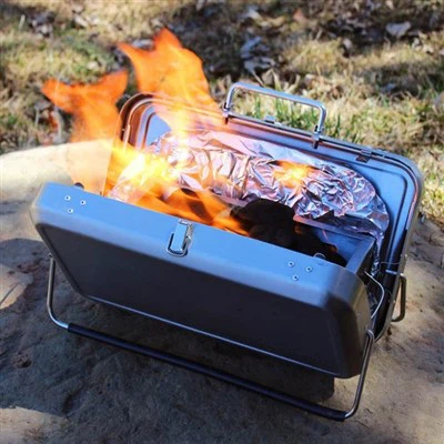 Lille kuffert BBQ Grill