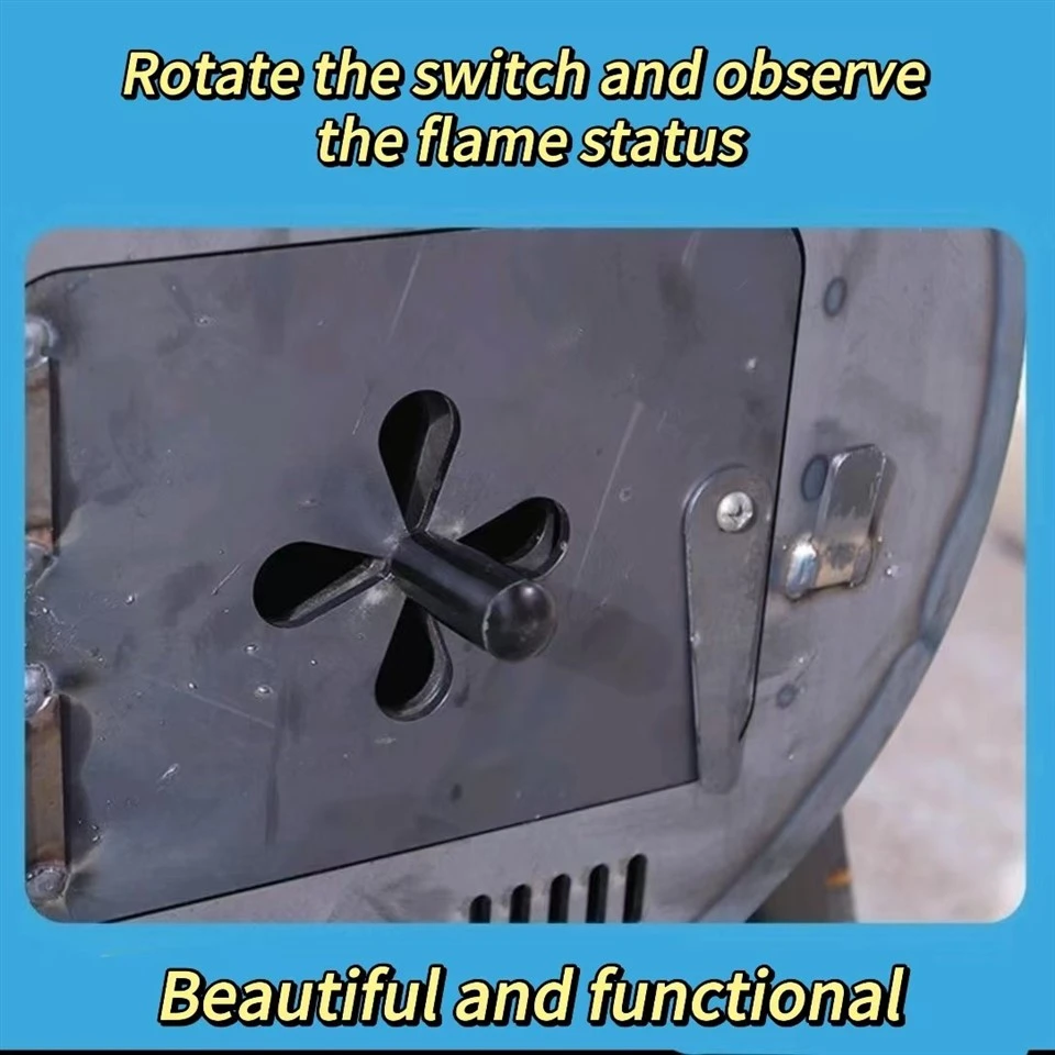 Wood Burning Stove For Heating And Cooking